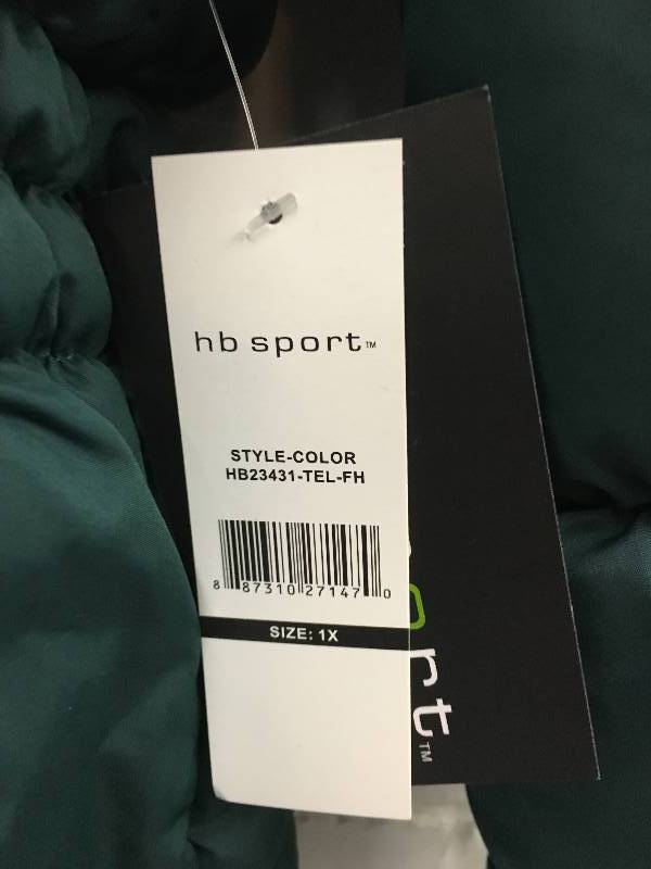 hb sport Harve Benard Cinched Puffer Coat Size 1x