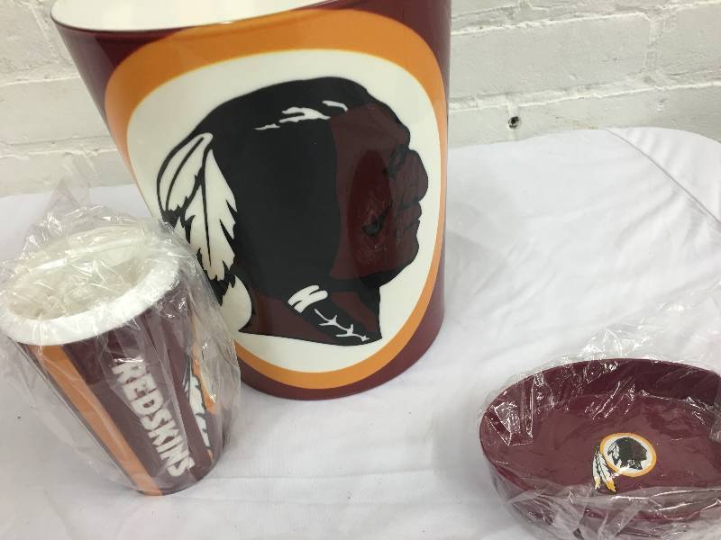 Redskins 3pc bathroom set