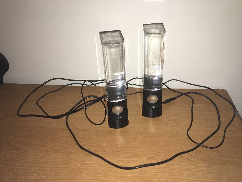 led dancing water speakers