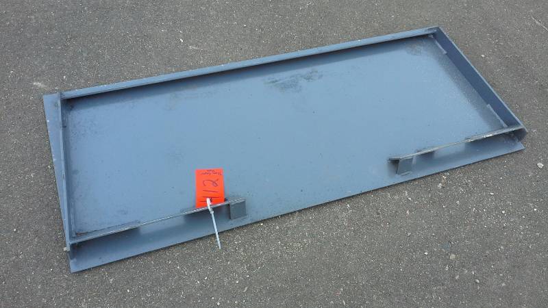 Blank Push Plate (Skid Steer)