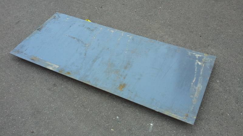 Blank Push Plate (Skid Steer)