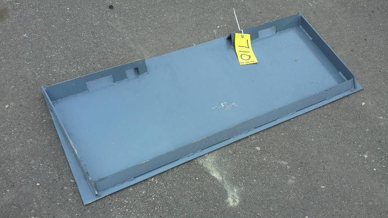 Blank Push Plate (Skid Steer)
