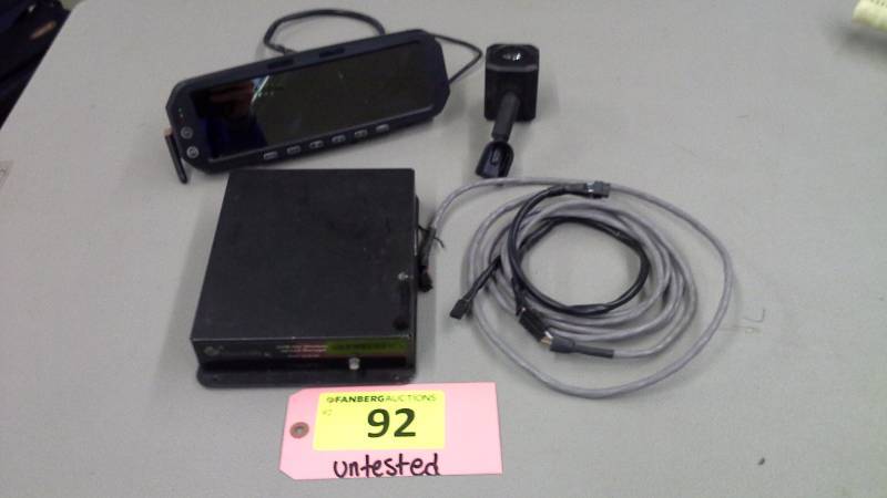 (1) Digital Ally DVM-500 Camera