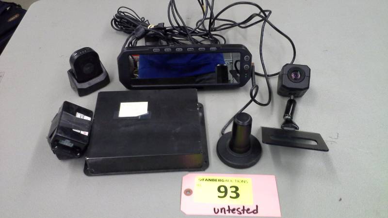 (1) Digital Ally DVM-500 Camera