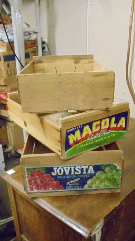 Wood CrateBoxes