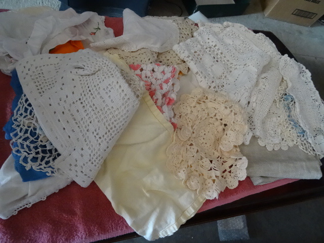 doilies, napkins, hankies