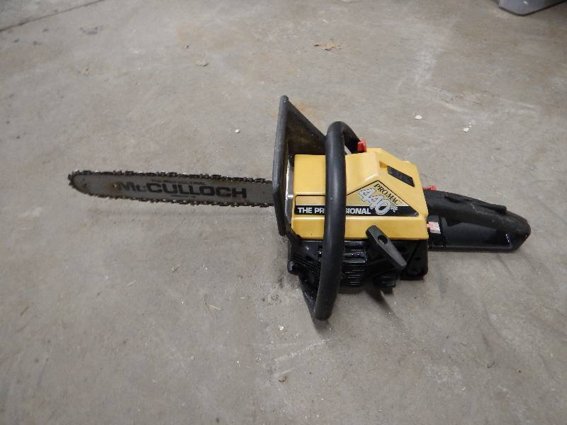 lot 2 image: McCulloch Pro Mac 440VC Chainsaw