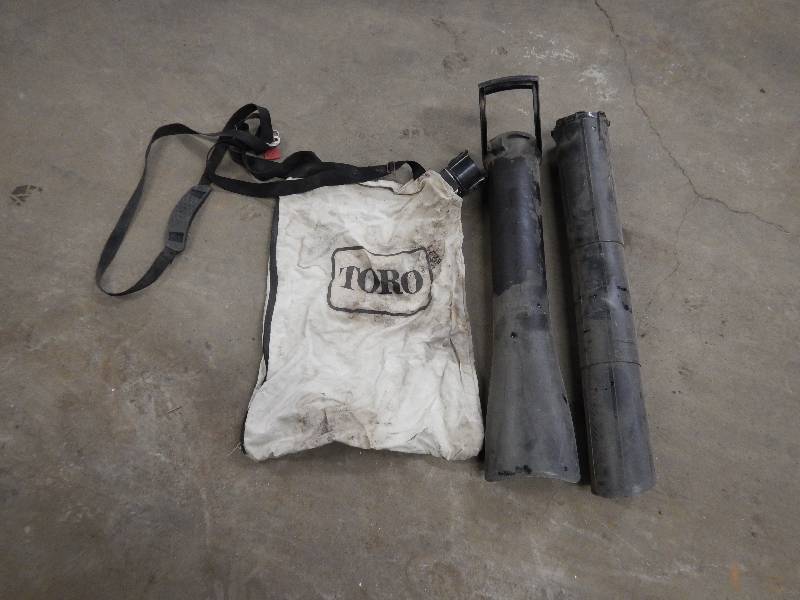 lot 7 image: Toro Blower Bag and Tubes