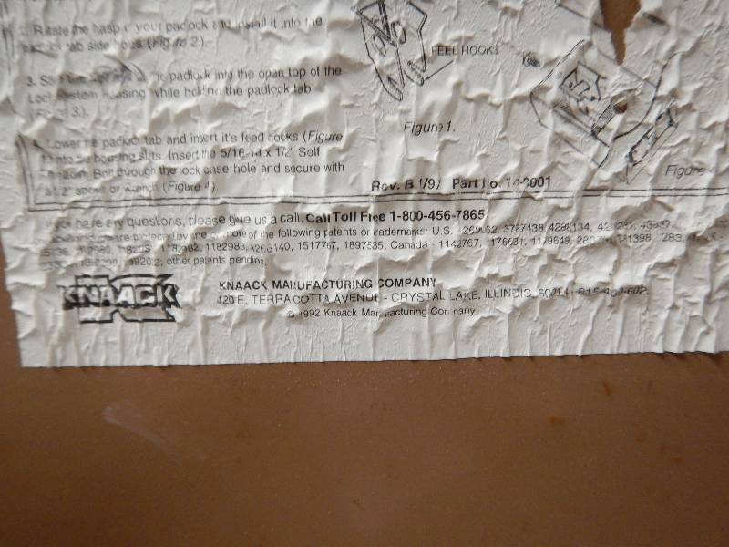 lot 11 image: Knaack Job Box