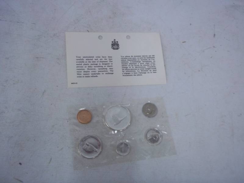 lot 12 image: 1967 Canadian Mint proof Set