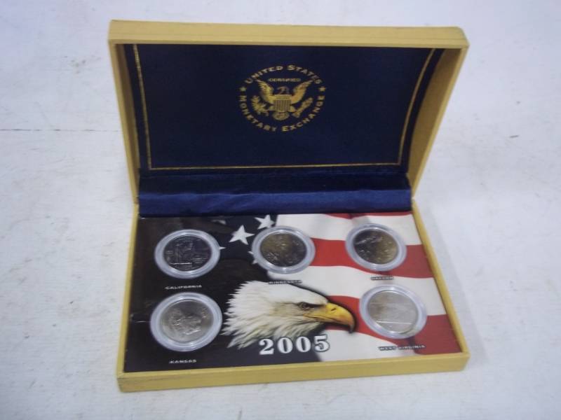lot 14 image: 2005 State Quarter Collection