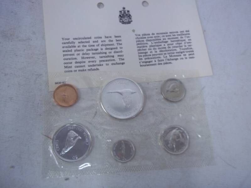 lot 26 image: 1967 Canadian Mint proof Set