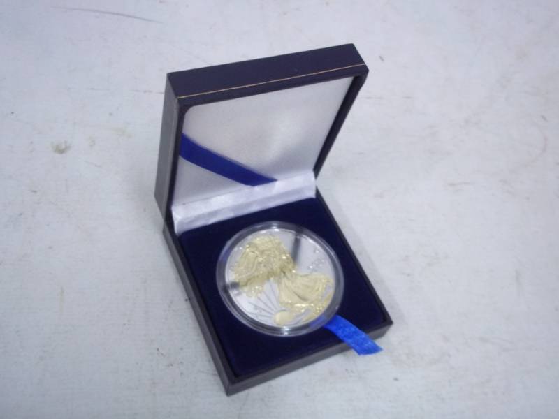 lot 36 image: 2003 Walking Liberty 2 Tone