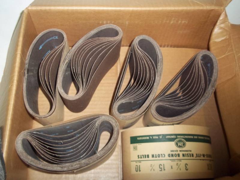 lot 149 image: Belt Sanding belts 15.5