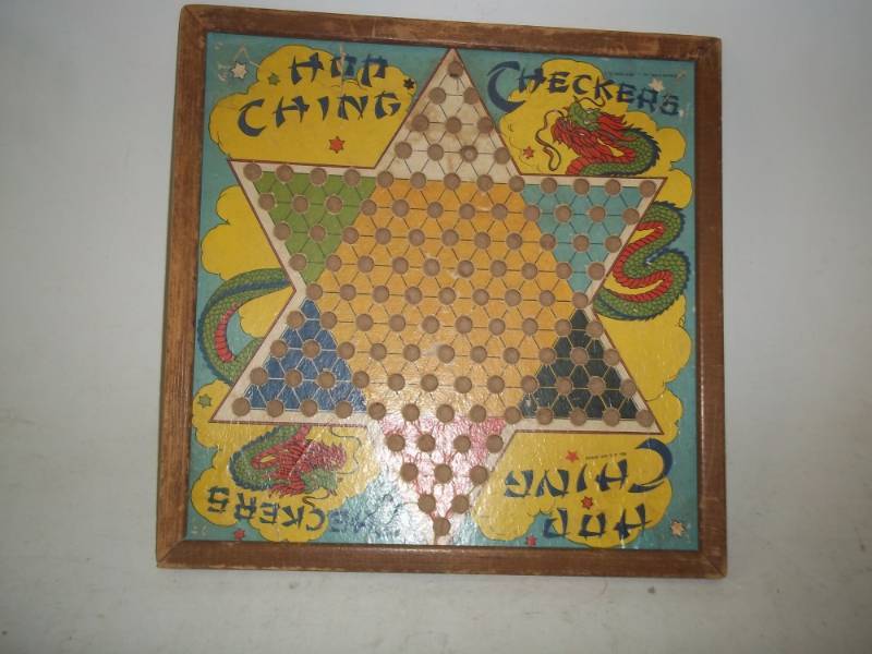 lot 155 image: Checker Board with frame