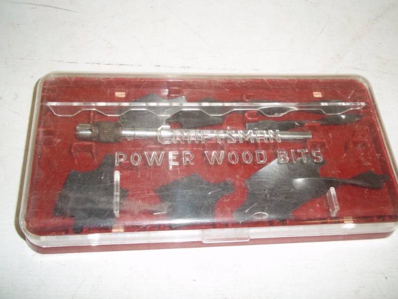 lot 174 image: Craftsman Power Wood Bits