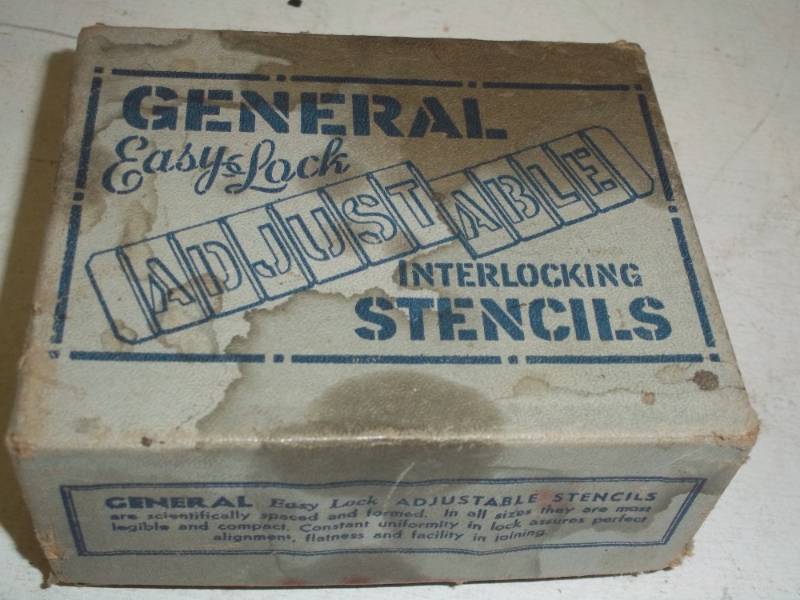 lot 176 image: Stencils