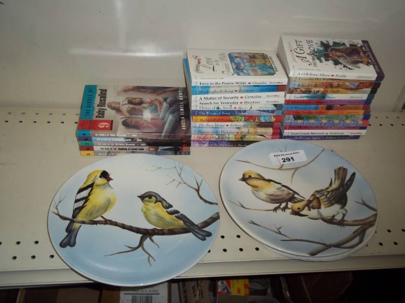 lot 186 image: Books and Painted plates