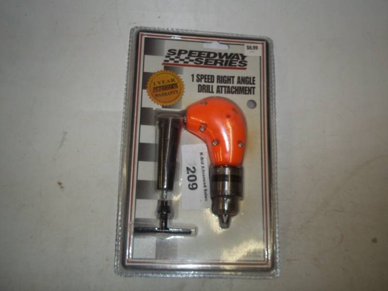 lot 209 image: Right angle drill attachment