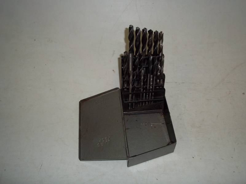 lot 212 image: Drill bit set with case