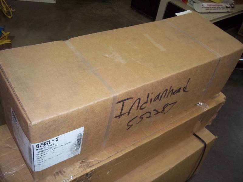 lot 277 image: New Snow Plow Push Assembly kit # 44557-2