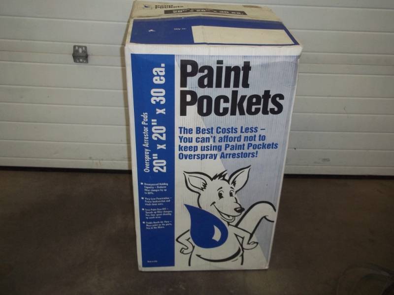 lot 285 image: New Case of Paint overspray arrestor pads 20 x 20 x 30 each