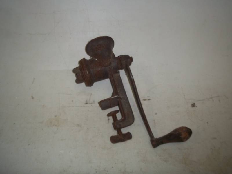 lot 380 image: Vintage Meat Grinder