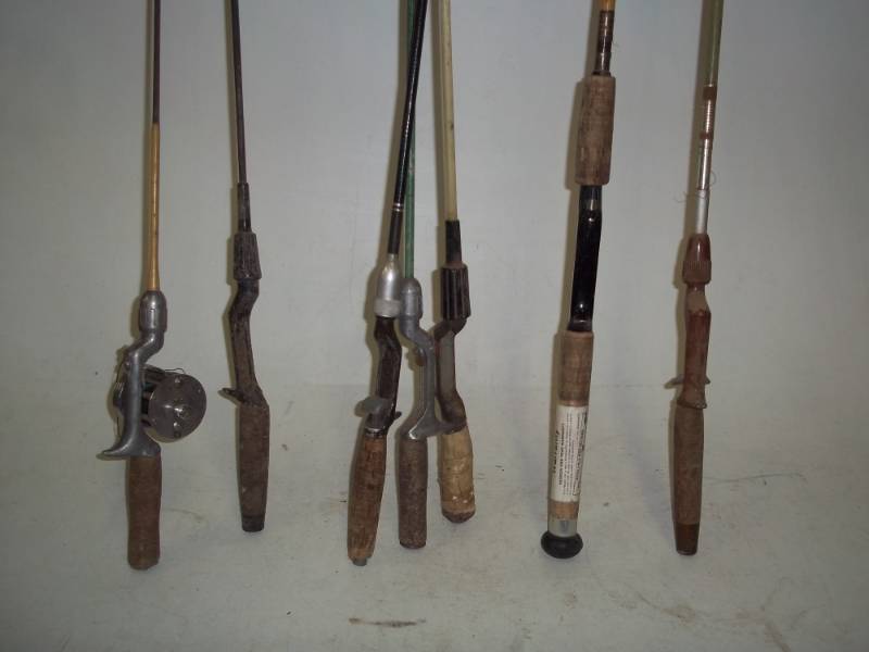 lot 345 image: 7 Rods and 1 Reel