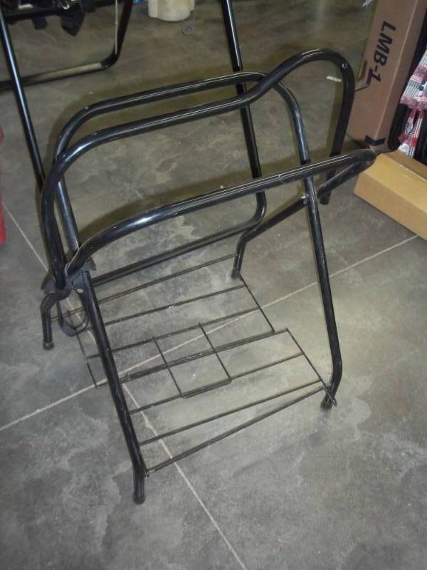 lot 355 image: Folding Saddle Rack