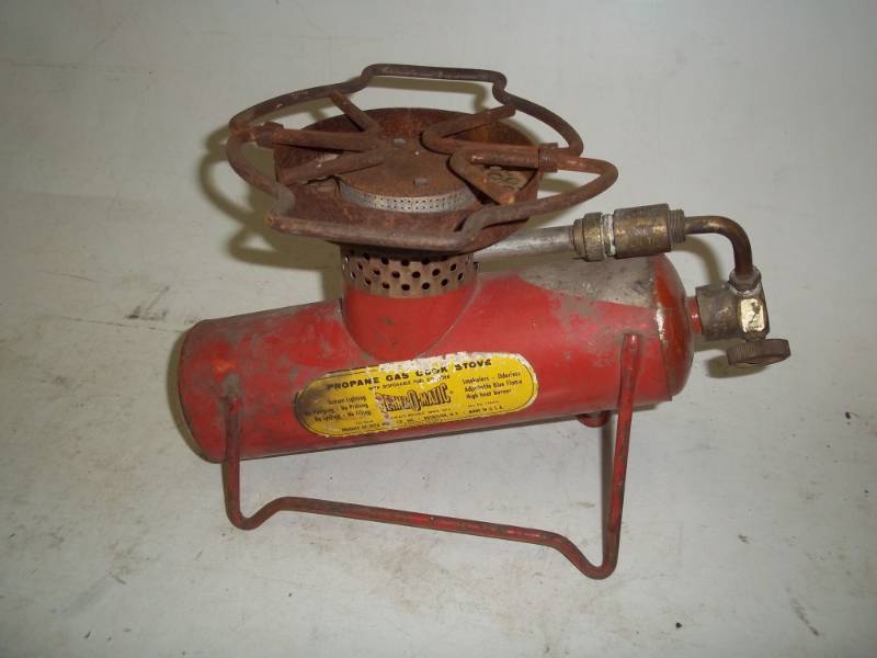 lot 373 image: Vintage propane gas cook stove