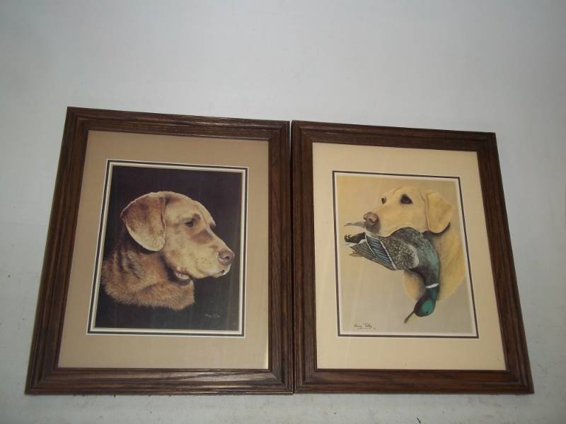 lot 398 image: Pair of Framed prints 13 x 16