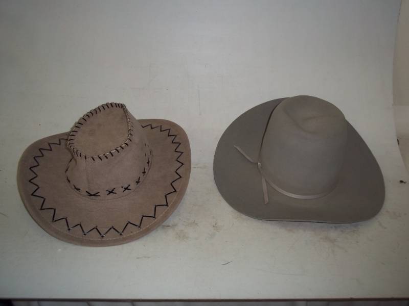 lot 411 image: Pair of cowboy hats