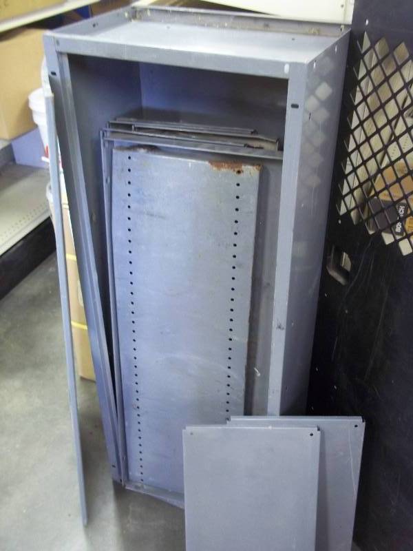 lot 451 image: Truck  Van Shelving with door