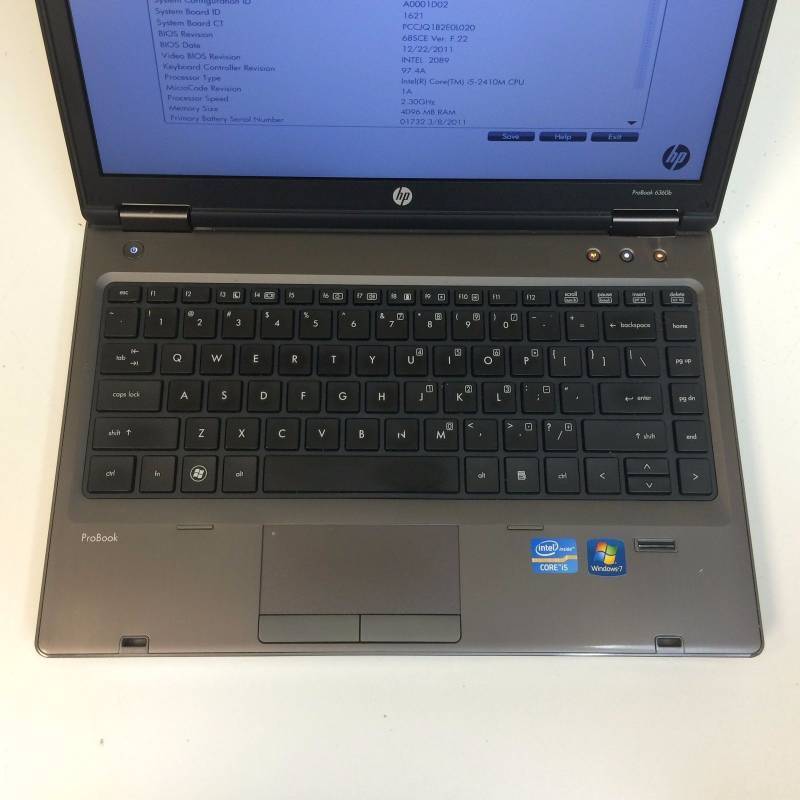 lot 11 image: HP Probook 6360b 2.3GHz Core i5, 320GB HDD, 4GB RAM, 13.3, No OS