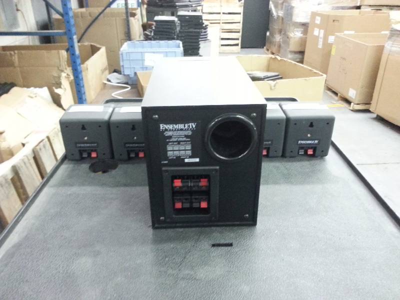 lot 53 image: Cambridge Soundworks Ensemble IV Home Theater Speakers