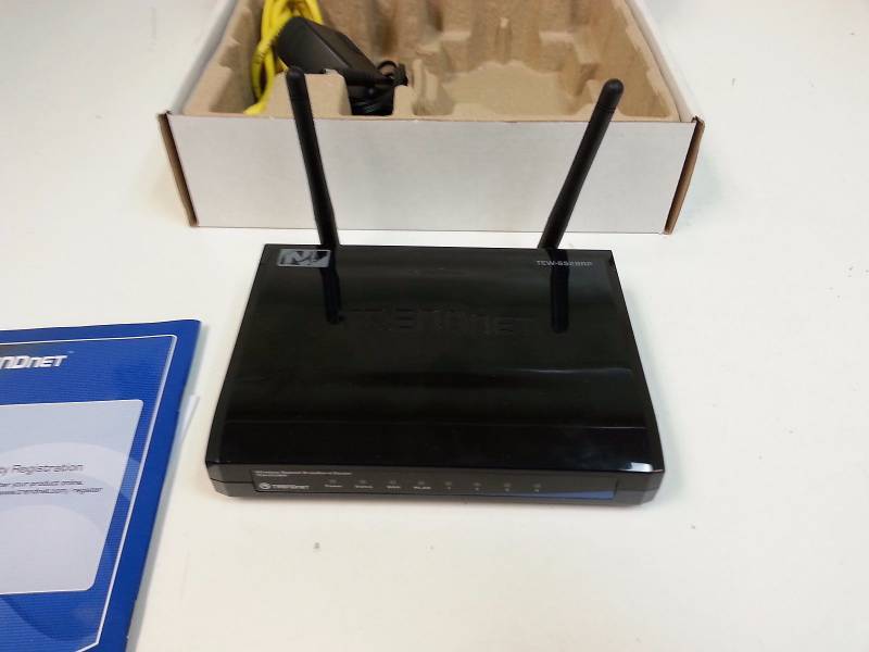 lot 56 image: Trendnet Wireless N Home Router Model TEW-652BRP