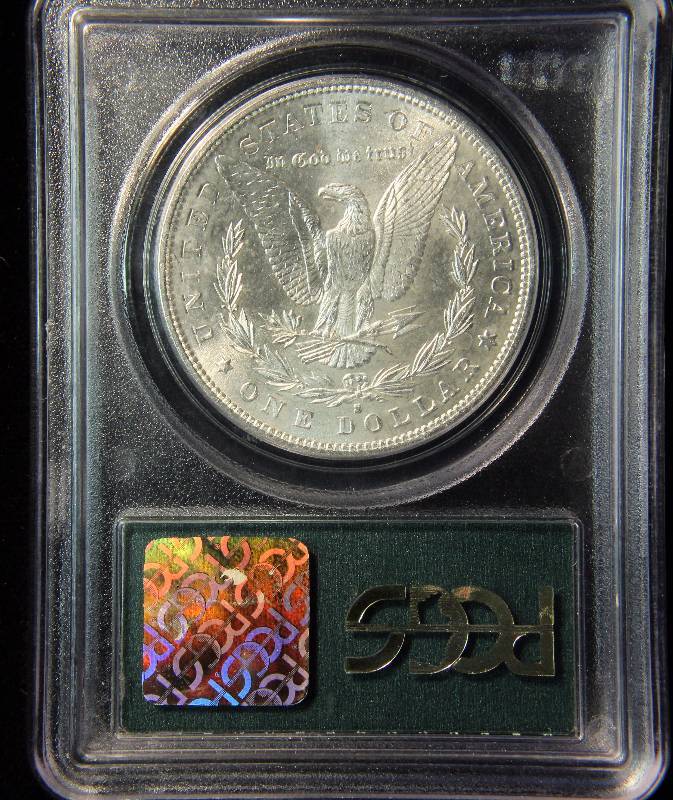 1882-S MORGAN SILVER DOLLAR MS63 OLD GREEN PCGS CERTIFIED