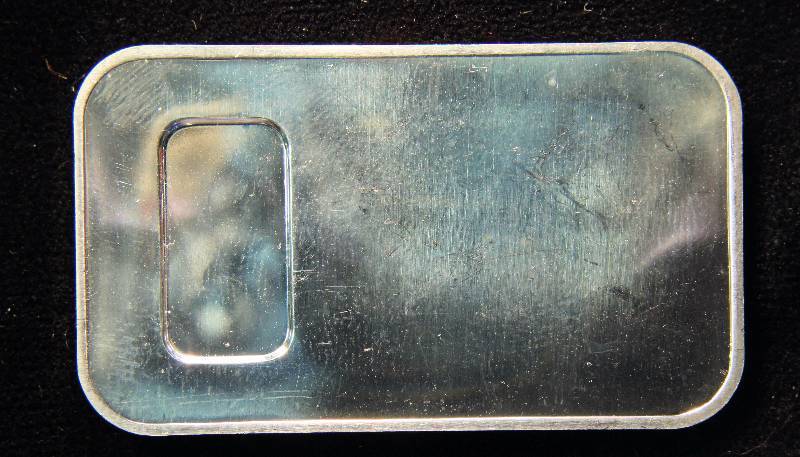 1 TROY OZ. .999 FINE SILVER BAR ABRAHAM LINCOLN