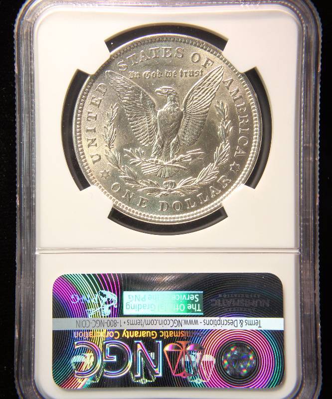 1921 MORGAN SILVER DOLLAR NGC MS61 CERTIFIED