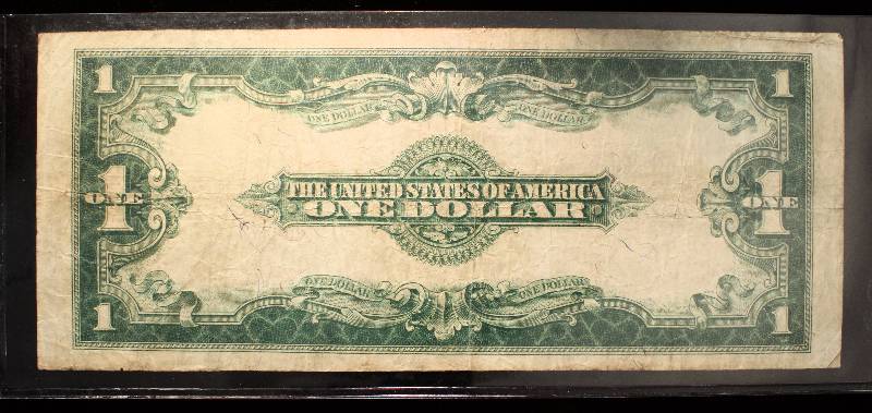 SERIES 1923 LARGE SIZE $1 SILVER CERTIFICATE HORSEBLANKET NOTE