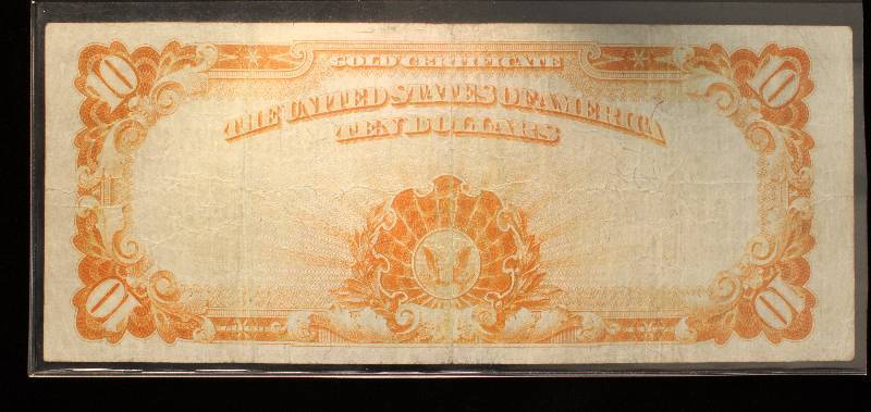 SERIES 1922 $10 GOLD CERTIFICATE SPEELMANWHITE US CURRENCY