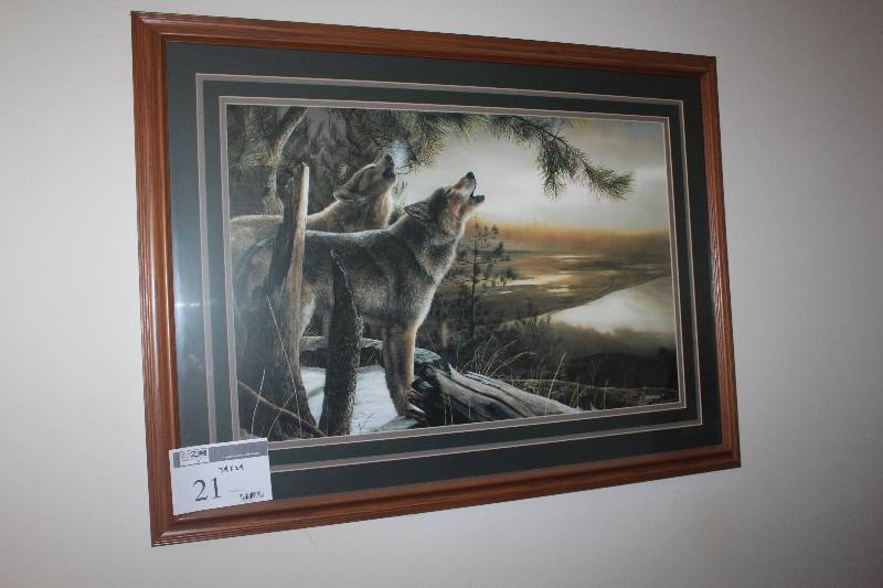 lot 21 image: Framed Wall Art