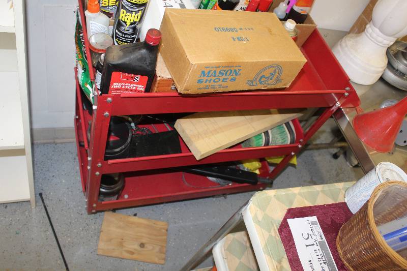 lot 53 image: Utility Cart