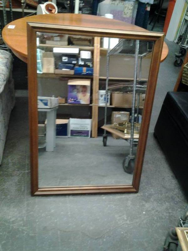 lot 23 image: Framed Mirror 28x38