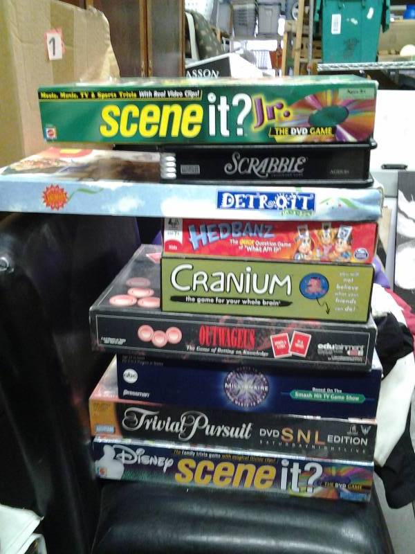 lot 60 image: Lot Of Assorted Family Games