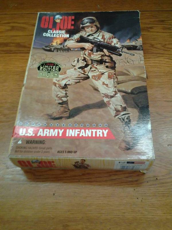 lot 82 image: GI Joe US Army Infantry Collector Doll