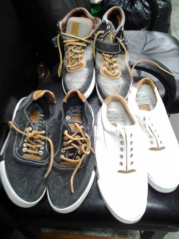 lot 98 image: 3-Pair Mens Sneakers Size 11 (Impulse Brand)