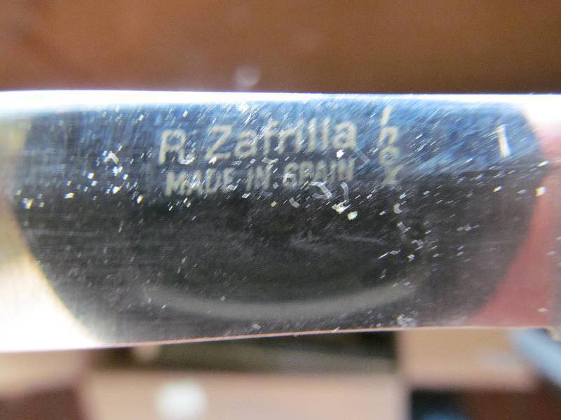 R.Zafrilla Knife,Made In Spain