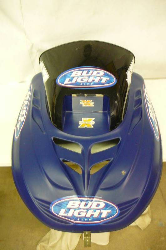 Bud Light Hood Wall Display