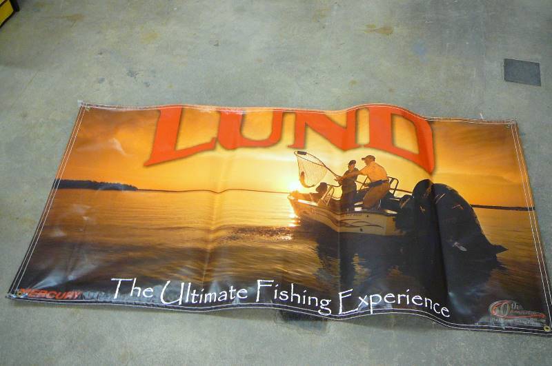 Lund Boat Banner